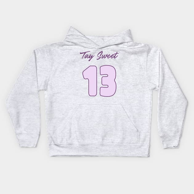 Tay sweet 16 Kids Hoodie by Biddie Gander Designs